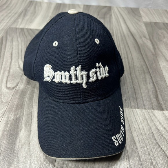 Other - Southside City Baseball‎ Hat Men's Black Embroidered Adjustable Strapback Cap